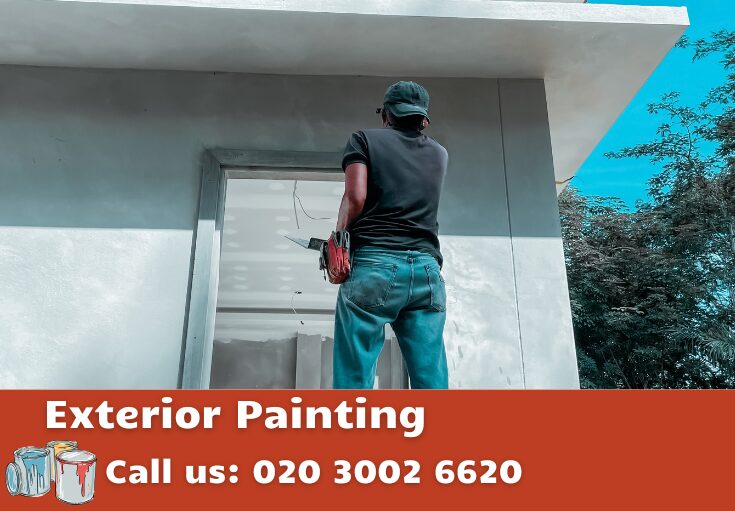 exterior painting Earlsfield